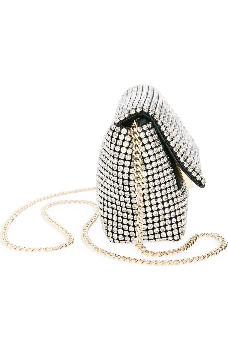 Ted Baker Gliters Clutch, Alternate, color, Light Silver