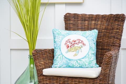 Atlantis Square Accent Pillow