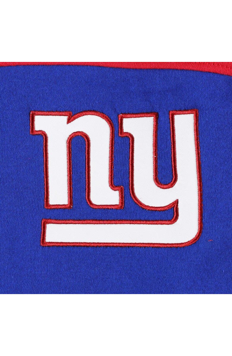 STARTER Men's Starter Royal New York Giants Extreme Full-Zip Hoodie Jacket, Alternate, color, 