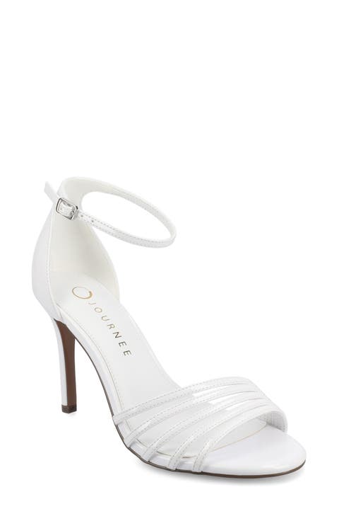 Felicity Ankle Strap Stiletto Sandal (Women)