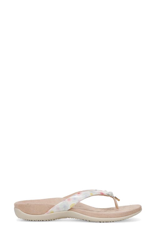 Vionic Bella Flip Flop In Cream