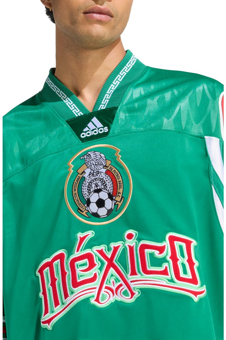 Mexico Oversize Jersey, Alternate, color, BOLD GREEN/WHITE/BETTER SCARLET
