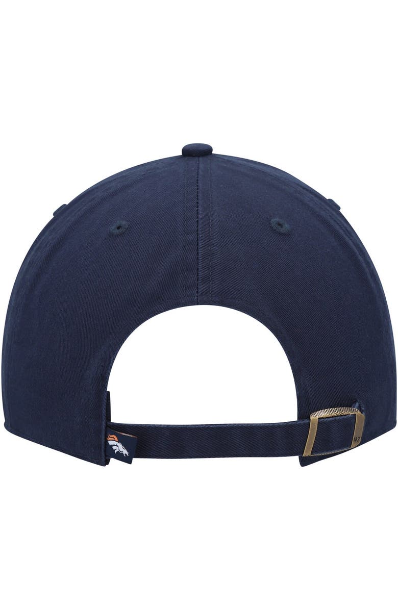 '47 Men's '47 Navy Denver Broncos Pride Clean Up Adjustable Hat, Alternate, color, 