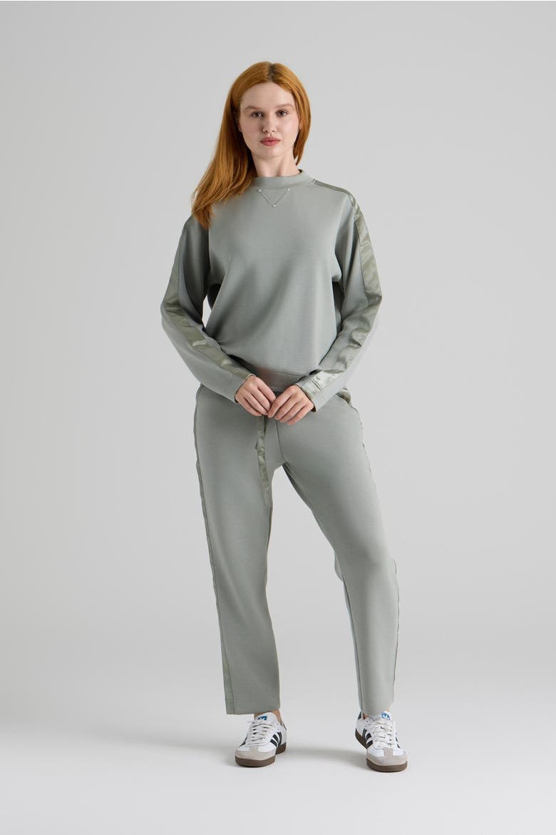 Celine Sweatshirt, Alternate, color, Sage Green