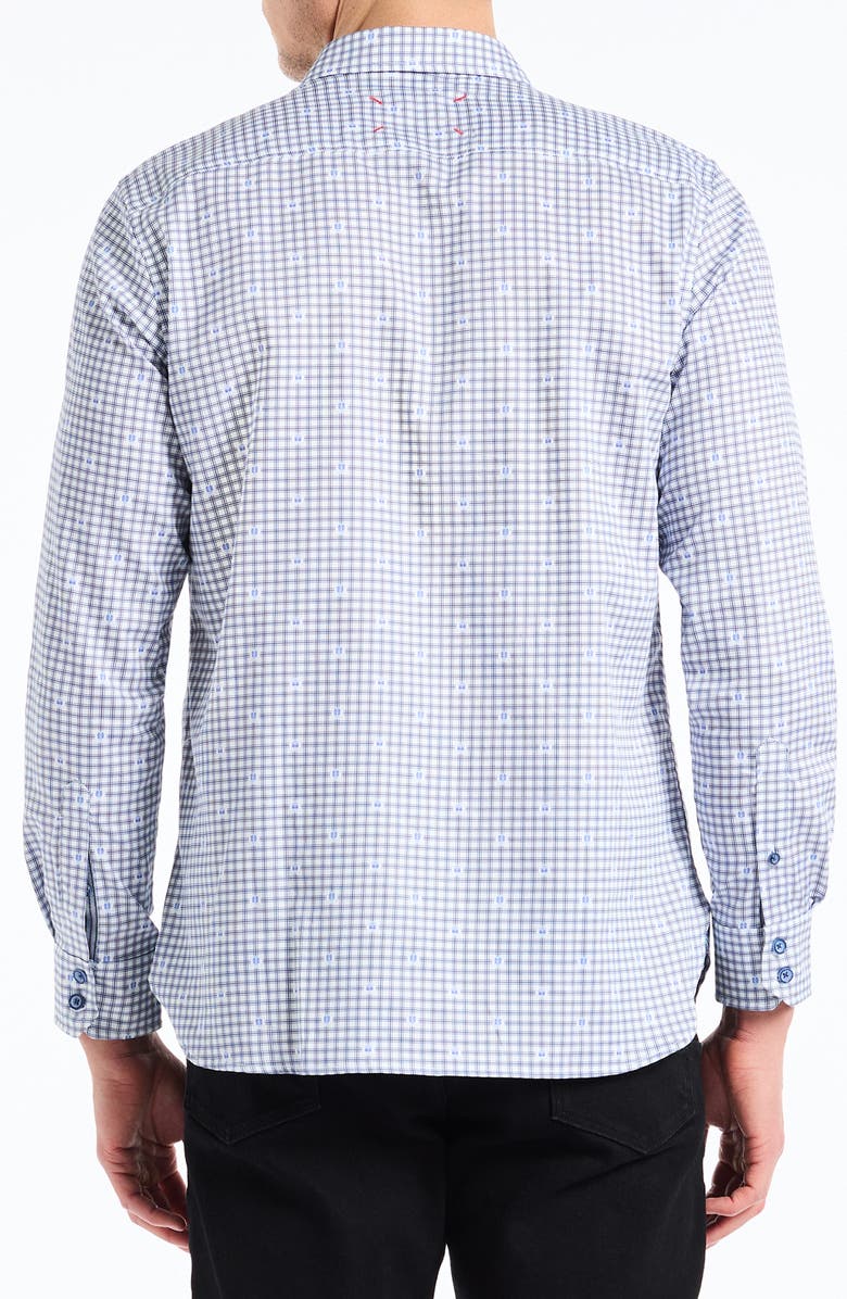 Robert Graham Keith Long Sleeve Button-Up Shirt, Alternate, color, Blue Multi