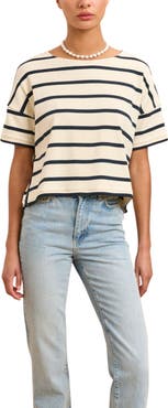 La Ligne Short Sleeve Breton Tee