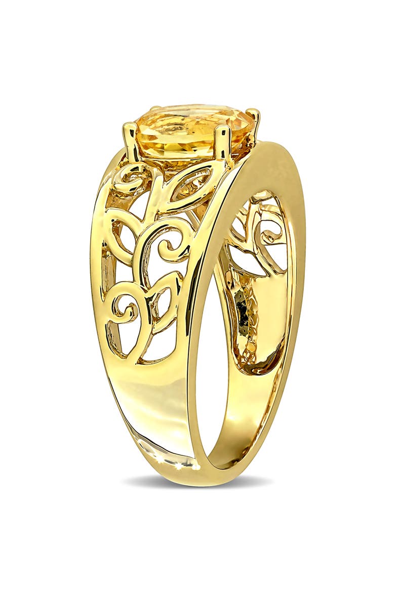 Stone Ring, Alternate, color, YELLOW