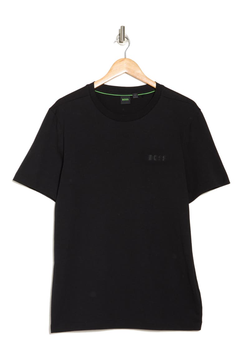 Logo Graphic T-Shirt, Alternate, color, BLACK