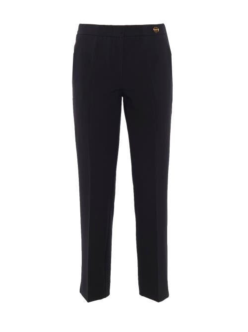 Callas Milano Charlotte Stretch Jersey Cropped Boy Pants In Black