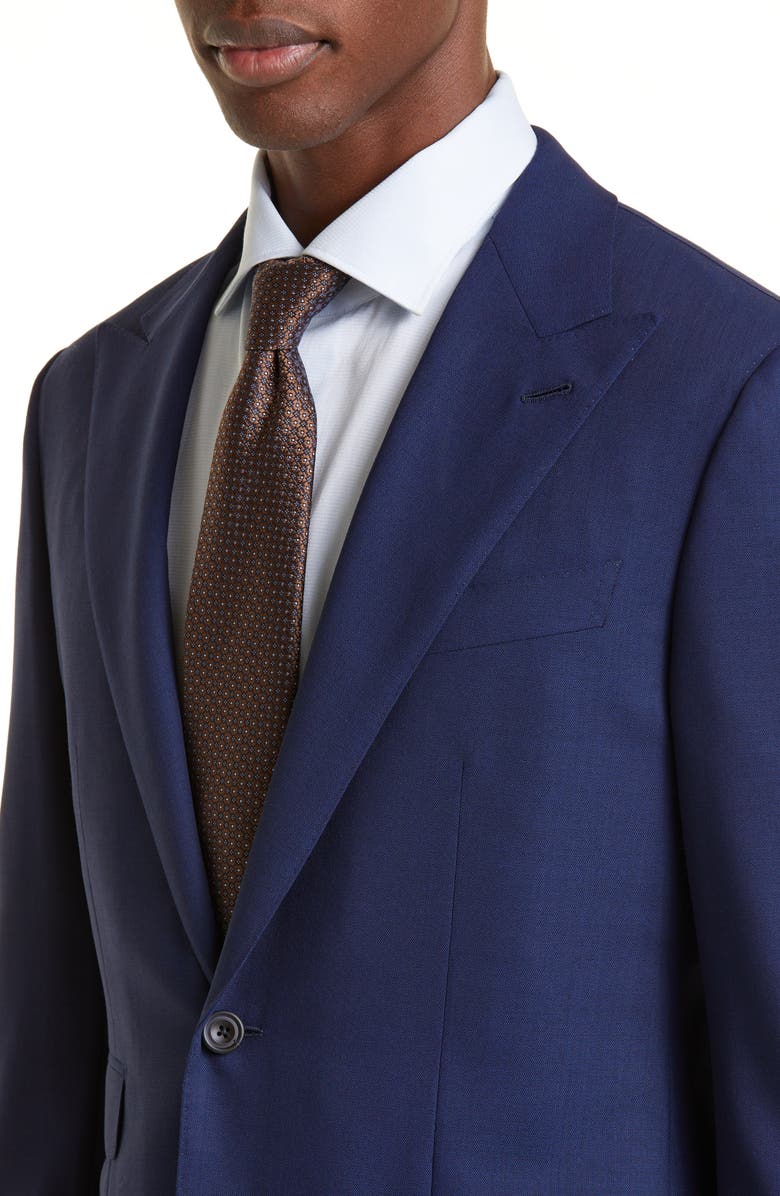 Thom Sweeney Weighhouse Slim Fit Wool Suit, Alternate, color, 