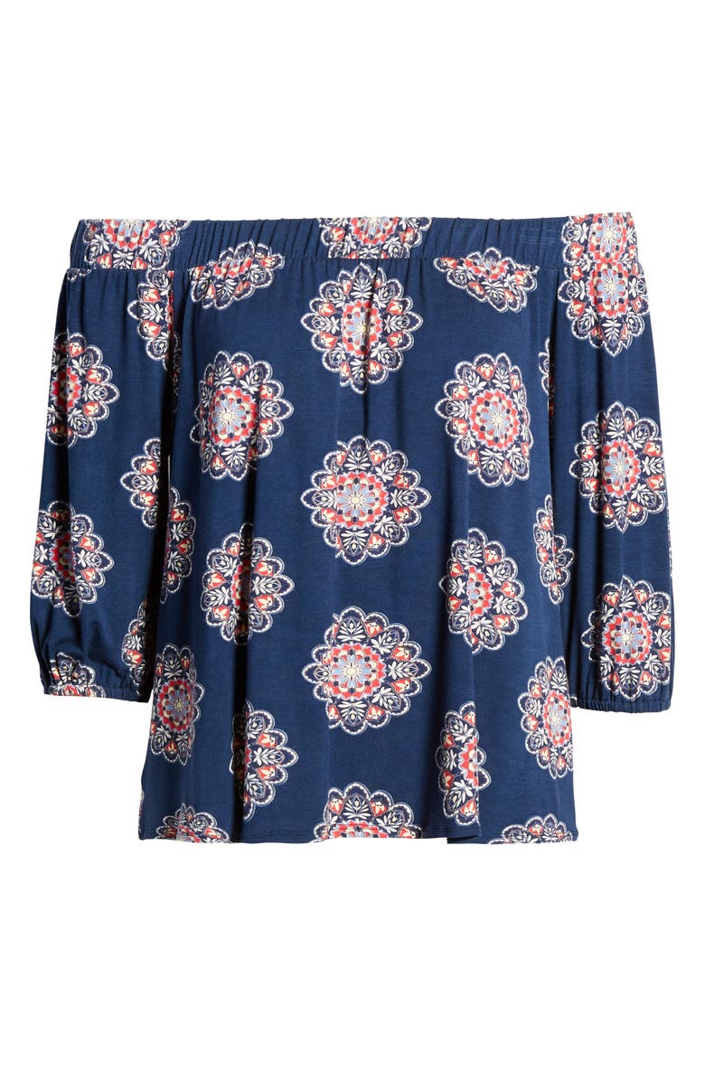 Loveappella Off the Shoulder Top, Alternate, color, 