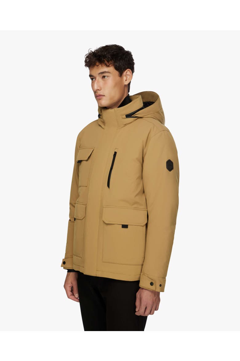 TESLIN | Recycled Down Winter Jacket, Alternate, color, Dark Sand