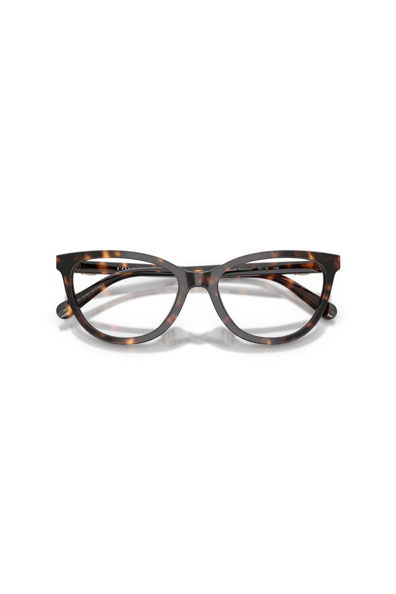 53mm Rectangle optical glasses, Alternate, color, Tortoise
