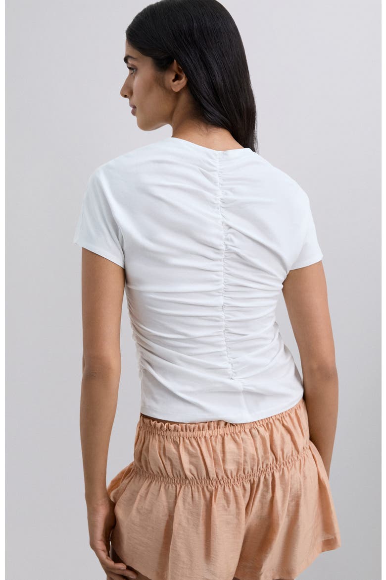 Gathermid Tee, Alternate, color, White