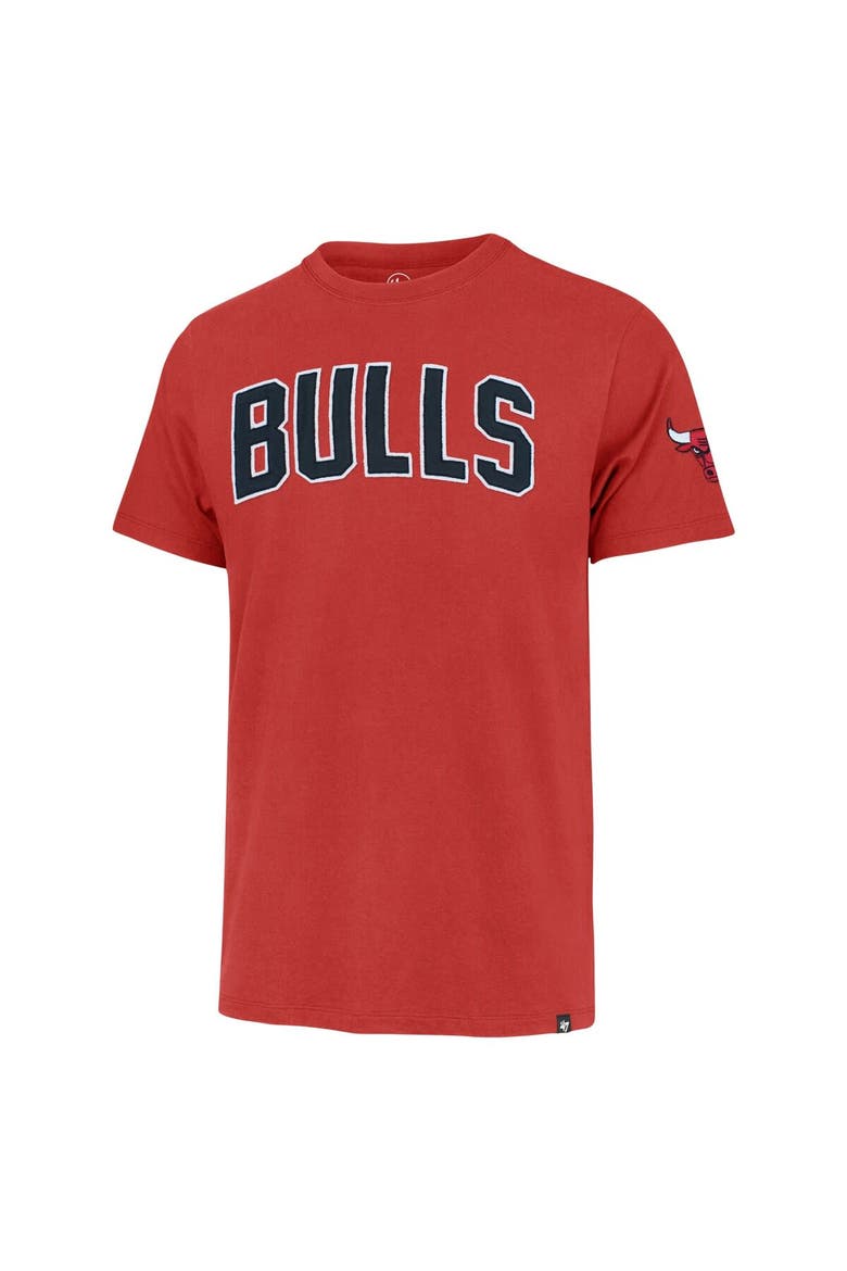 Men's '47 Red Chicago Bulls Franklin Fieldhouse T-Shirt, Alternate, color, Red