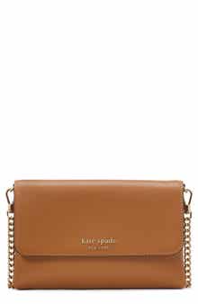 Kate Spade New York carlyle leather wallet on a chain