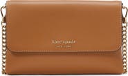 Kate Spade New York carlyle leather wallet on a chain
