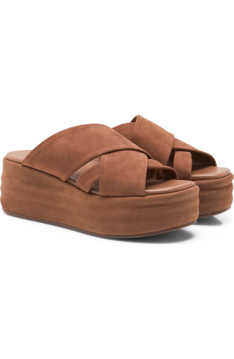 Free People Wanderbay Platform Wedge Slide Sandal, Alternate, color,