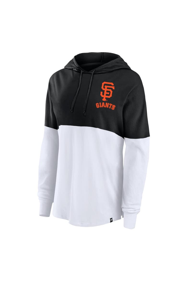 Women's Fanatics Black/White San Francisco Giants Backup Option Pullover Hoodie, Alternate, color, Black
