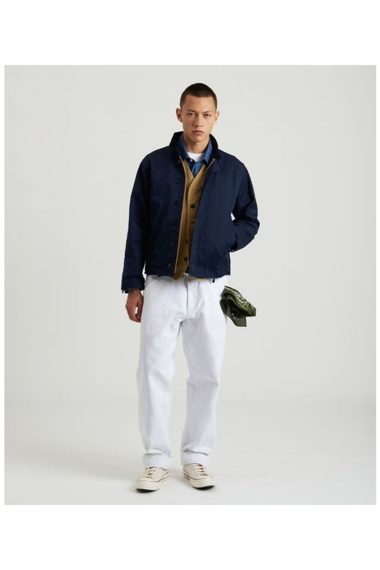 Areat Cotton Twill Trousers, Alternate, color, WHITE