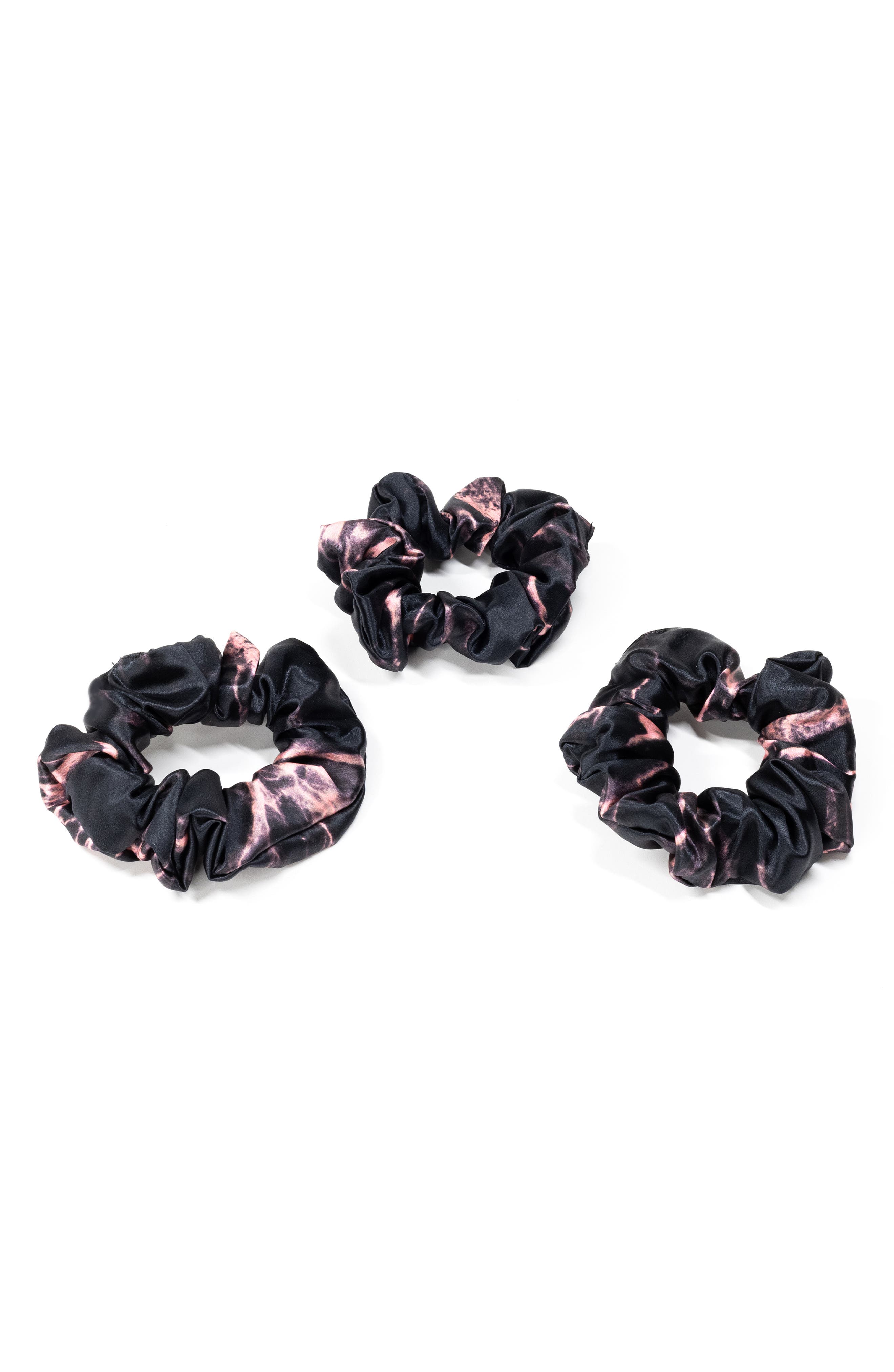 BLISSY 3-Pack Silk Scrunchies