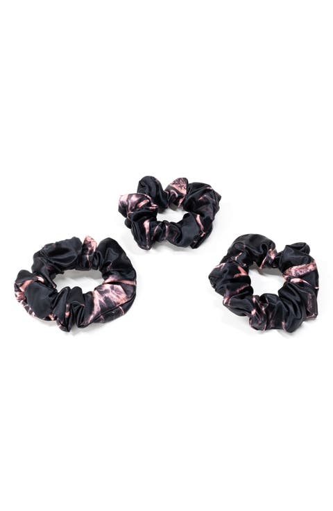 3-Pack Silk Scrunchies