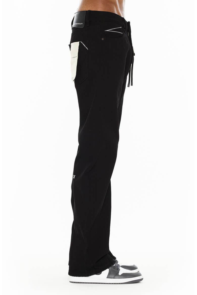 Grunge 607 Baggy Jeans, Alternate, color, BLACK