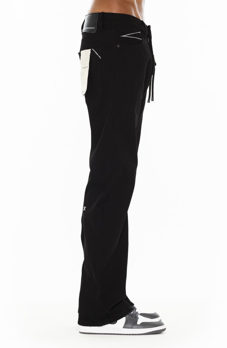 Cult of Individuality Grunge 607 Baggy Jeans, Alternate, color, Black