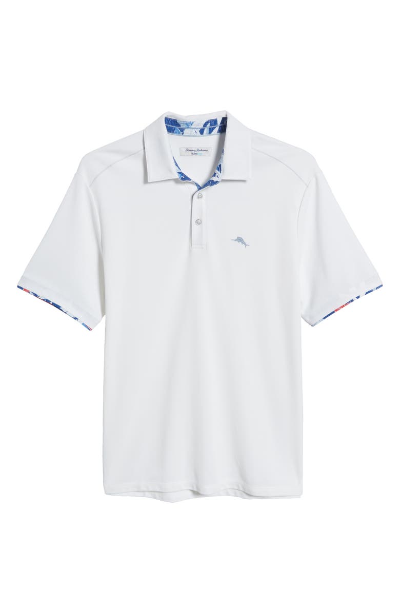 Tommy Bahama Fiesta Fronds Five O'Clock IslandZone<sup>®</sup> Polo, Alternate, color, 