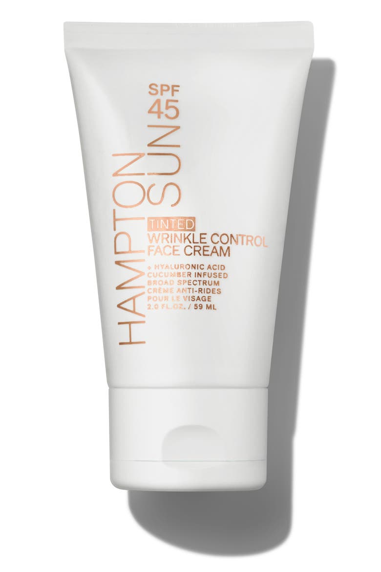 Tinted SPF 45 Wrinkle Control Face Cream 2 oz., Main, color, None