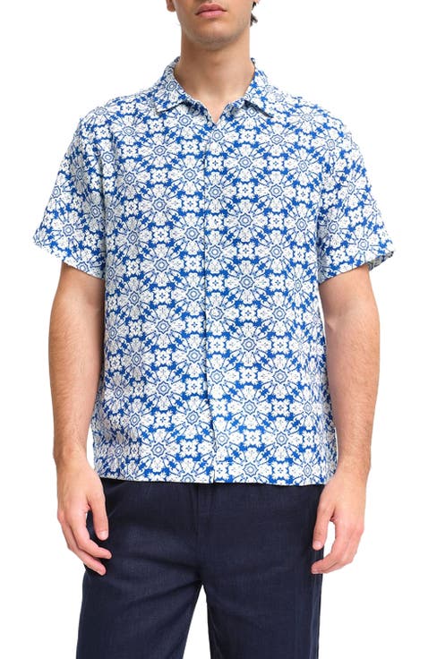 Casuzze Linen Bowling Shirt