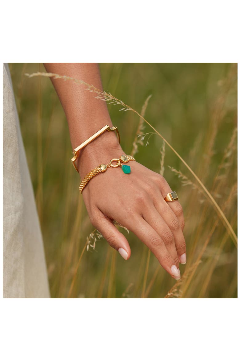 Engravable Signature Thin Bangle, Alternate, color, GOLD