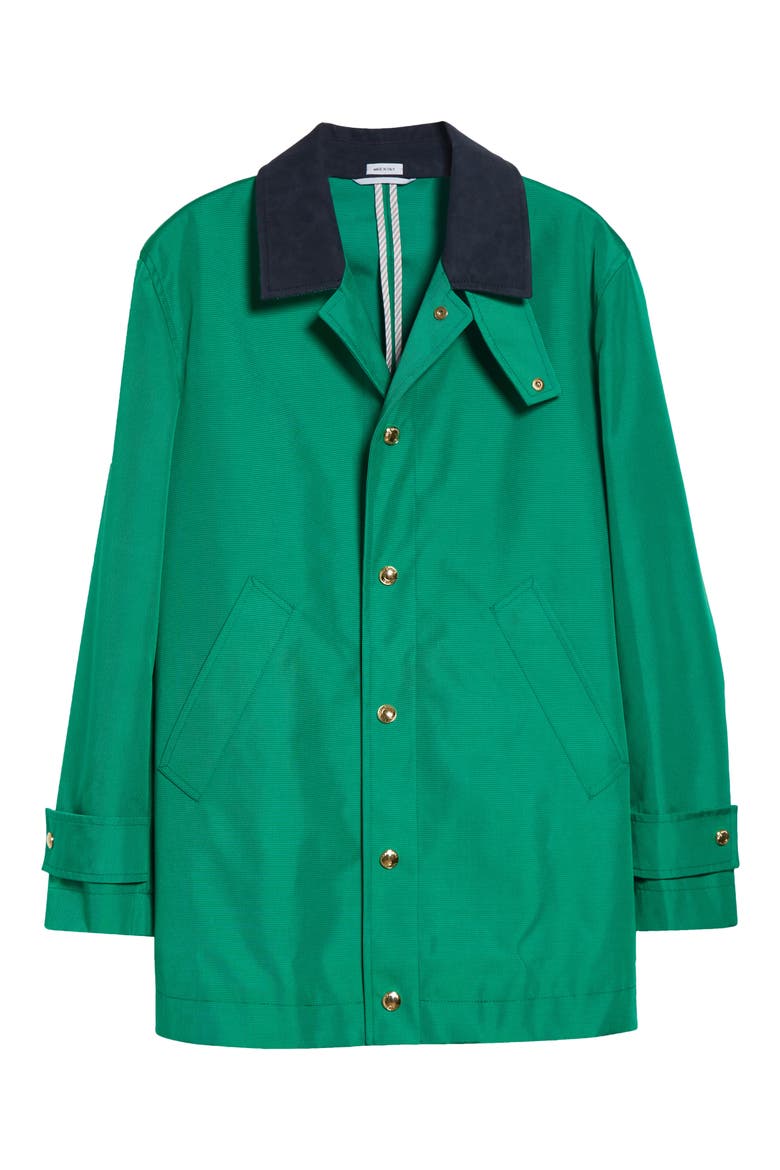 Unconstructed Cordura® Nylon Coat, Alternate, color, GREEN