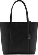 MANGO Faux Leather Shopper Bag
