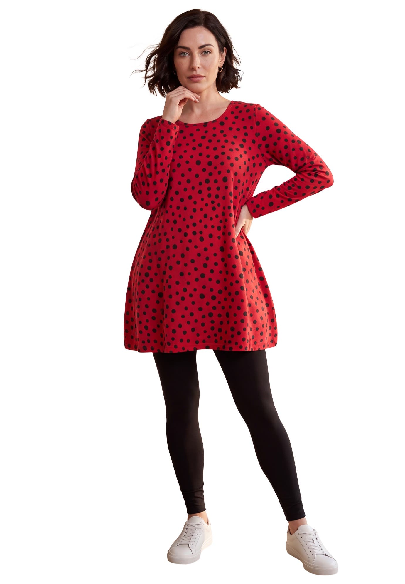 RED BLACK DOT
