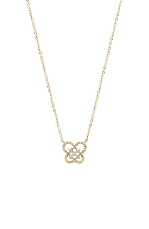 Mykonos Diamond Pendant Necklace
