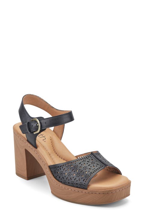Quinty Ankle Strap Platform Sandal