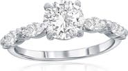 SIMONA Sterling Silver Marquise Cubic Zirconia Ring