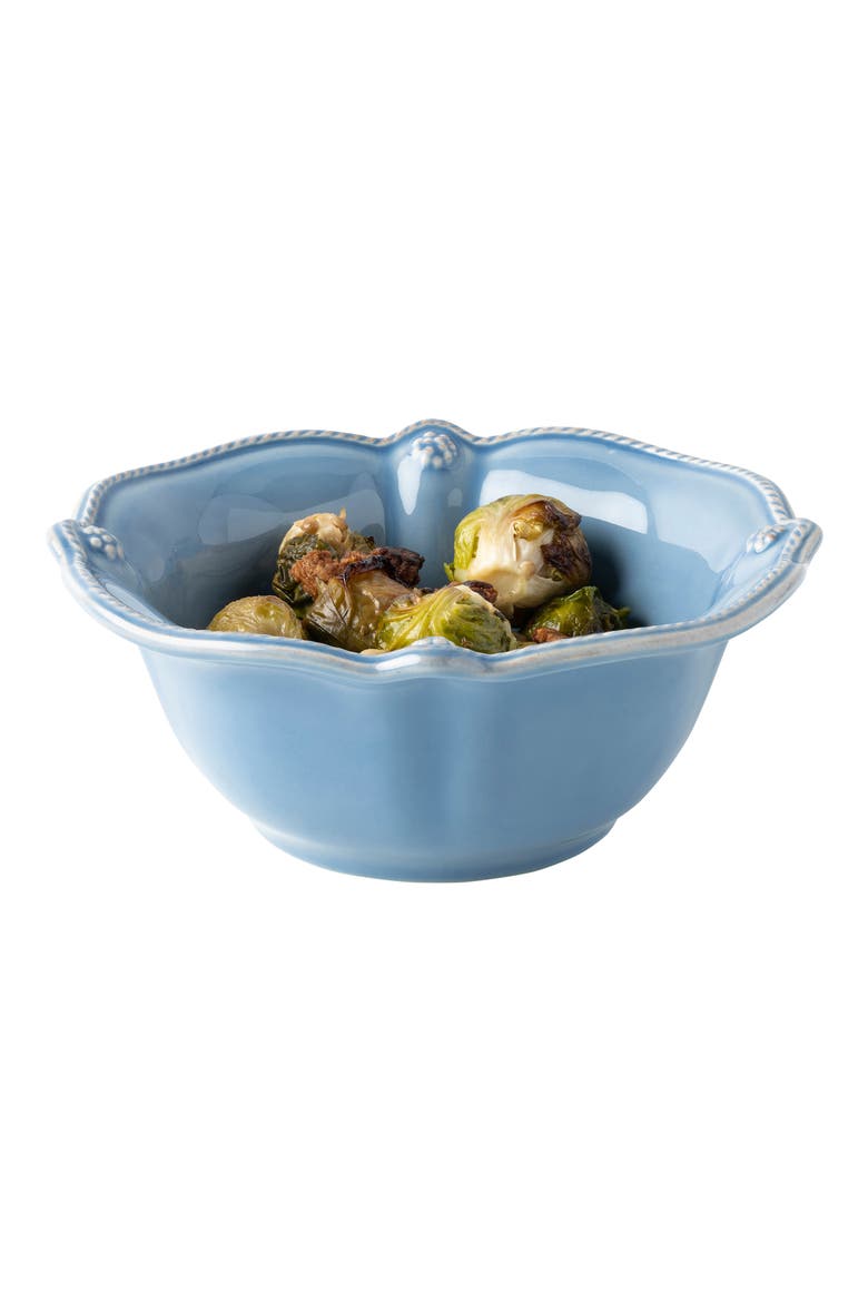 Berry and Thread Cereal Bowl, Alternate, color, CHAMBRAY