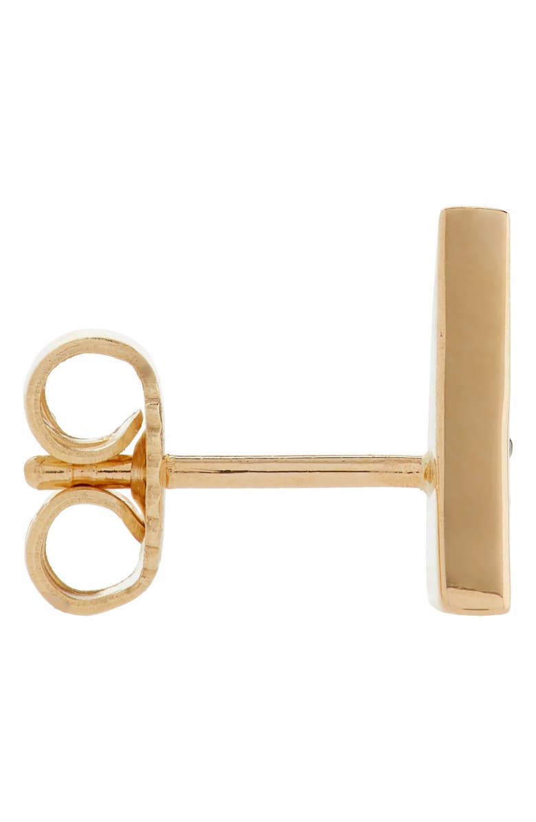 Harwell Godfrey Enamel & Diamond Triangle Stud Earrings, Alternate, color,