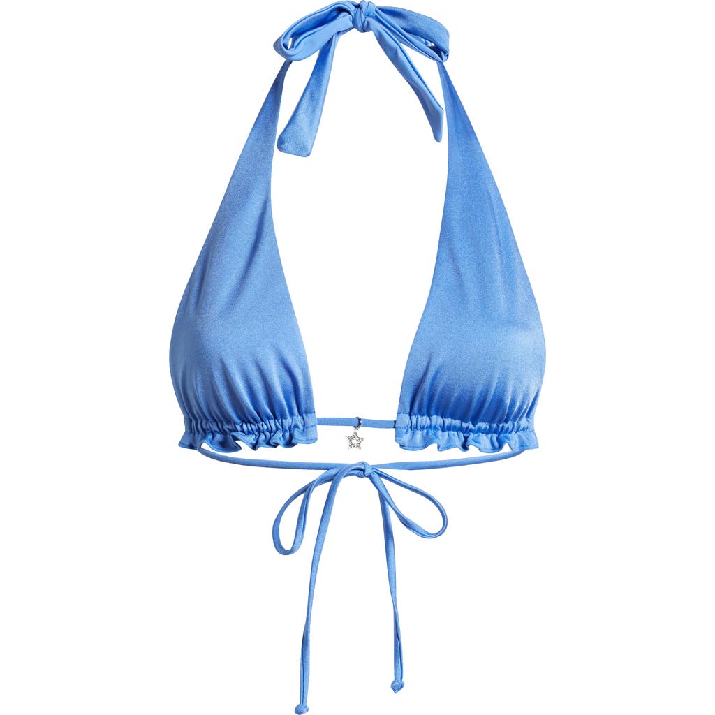 PACSUN PACSUN CECILIA STAR CHARM TRIANGLE BIKINI TOP