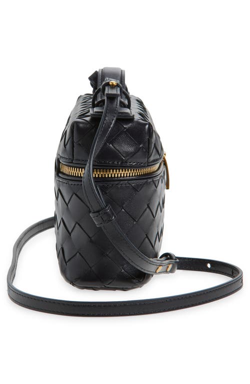 Bottega Veneta Women Bang Bang Leather Vanity Case With Intrecciato Motif