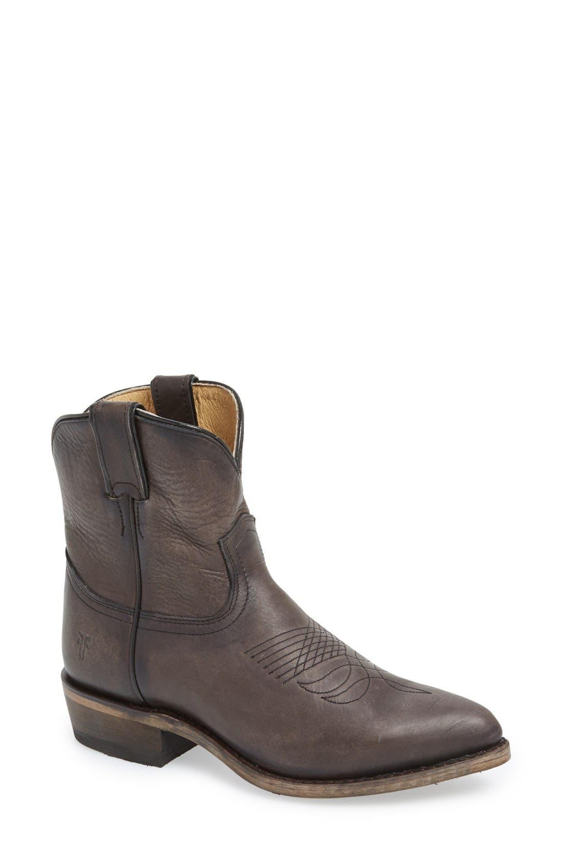 Frye 'Billy Short' Pointy Toe Boot, Main, color, 