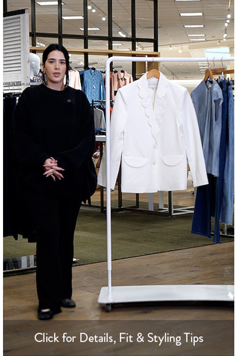 Scallop Collar Blazer video
