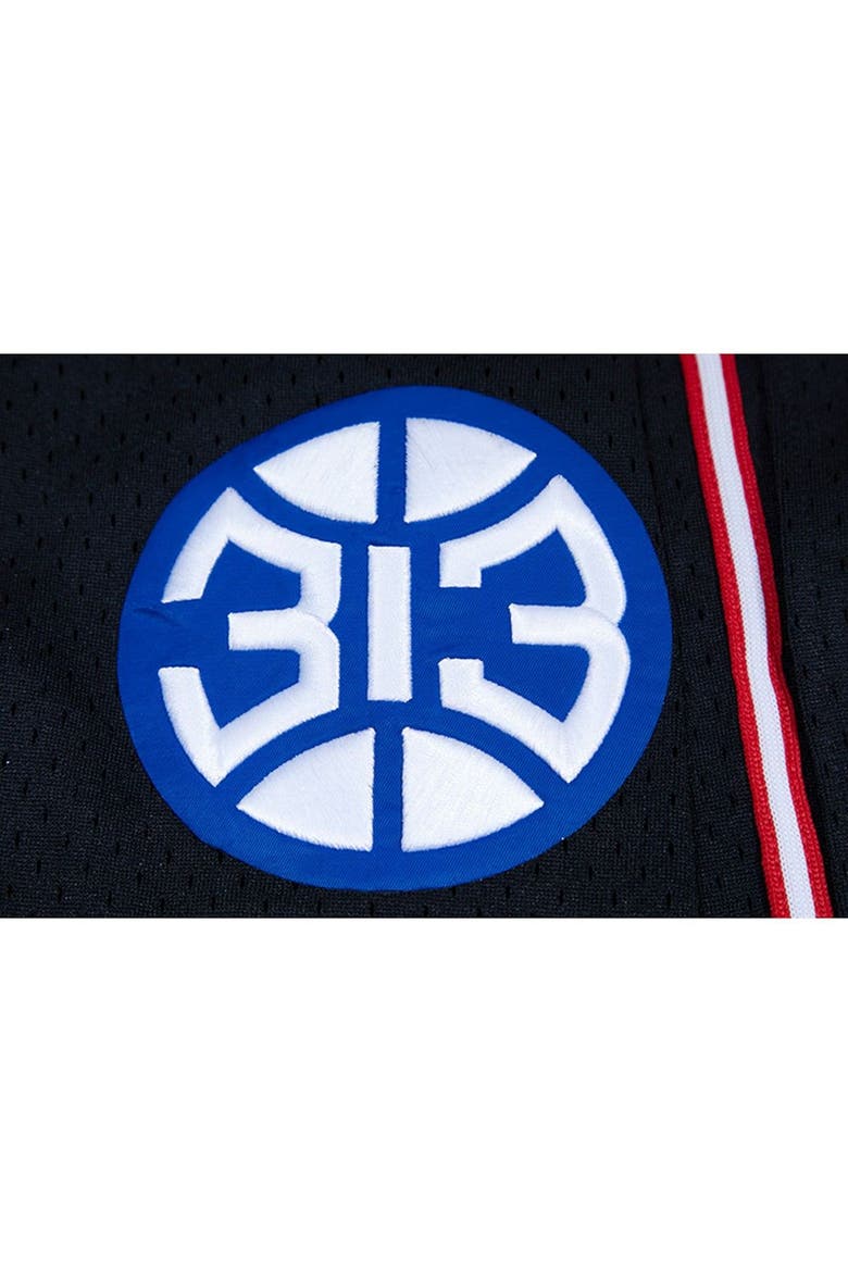 Men's Pro Standard Cade Cunningham Black Detroit Pistons Capsule Player Baseball Button-Up Shirt, Alternate, color, Black