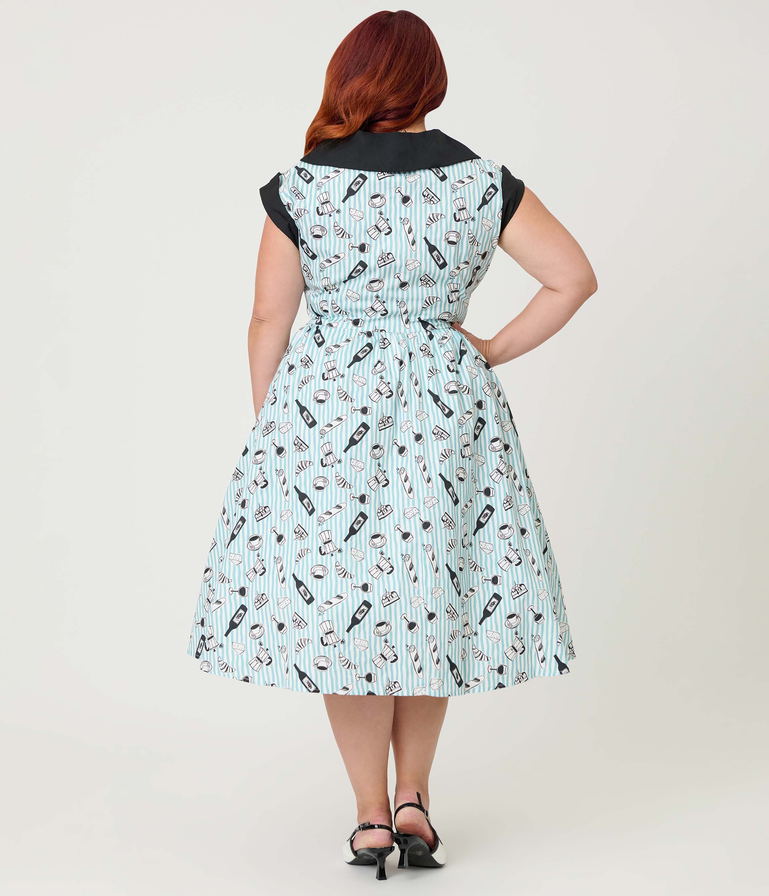 Plus Size Cafe Swing Dress - image 2