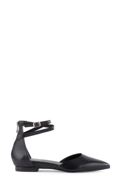 Seychelles Ankle Strap D'orsay Pointed Toe Flat