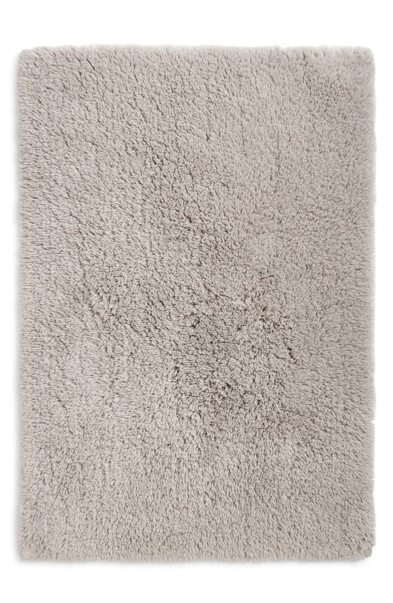 Nordstrom Luxury Bath Rug, Main, color, Grey Vapor