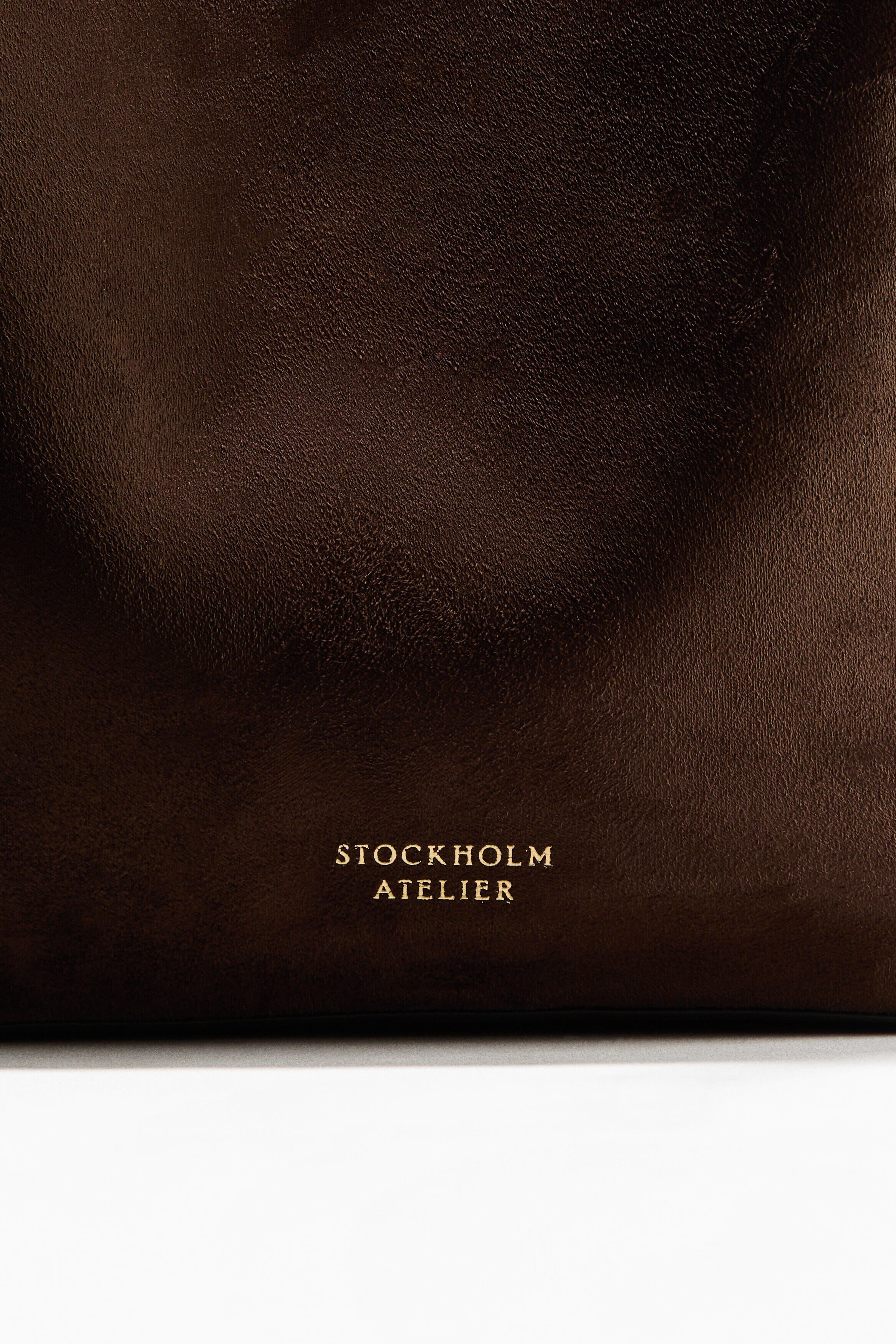 Bucket Bag, Alternate, color, Dark brown/Stockholm Atelier