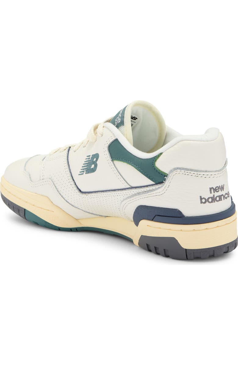 New Balance 550 Basketball Sneaker, Alternate, color, Sea Salt/ New Spruce